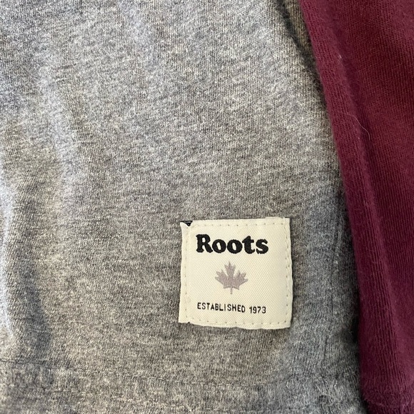 Roots Boys Crewneck Long Sleeve Regular Fit Classic Shirt‎ Top Size Medium 7/8 - Picture 3 of 6